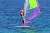 Marc en windsurf